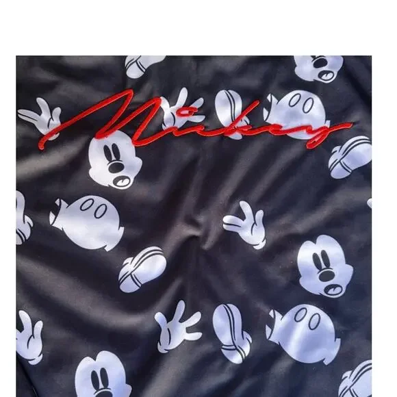 VintageDisney Mickey Mouse 90th Anniversary Bomber Jacket - XL